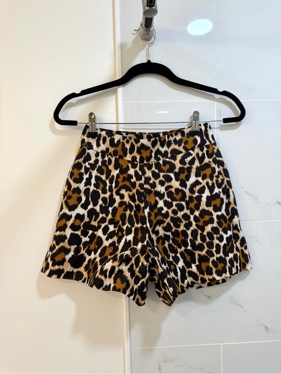 J. Crew Pants - J Crew Leopard Print Shorts